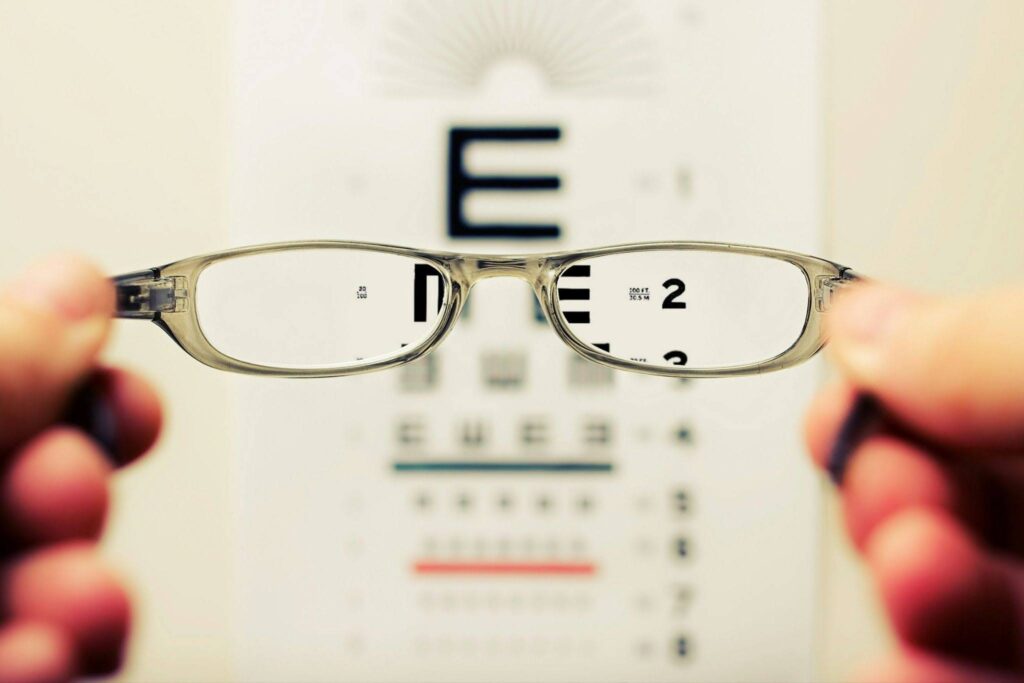 An eye test for learning drivers.